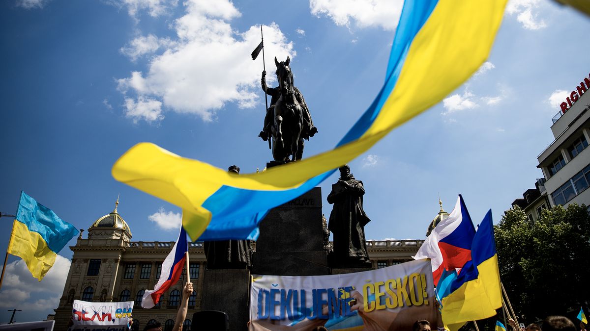Do Česka utíká před válkou na Ukrajině stále méně lidí